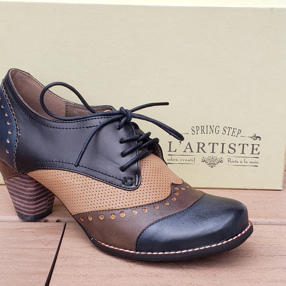 L'ARTISTE by Spring Step Bardot Shoes [NEW]